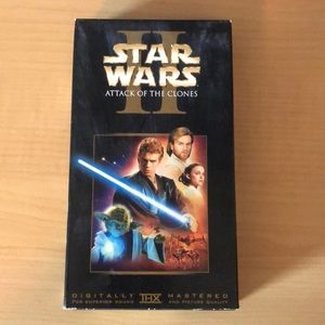 Star Wars Episode II: Attack of the Clones, on VHS